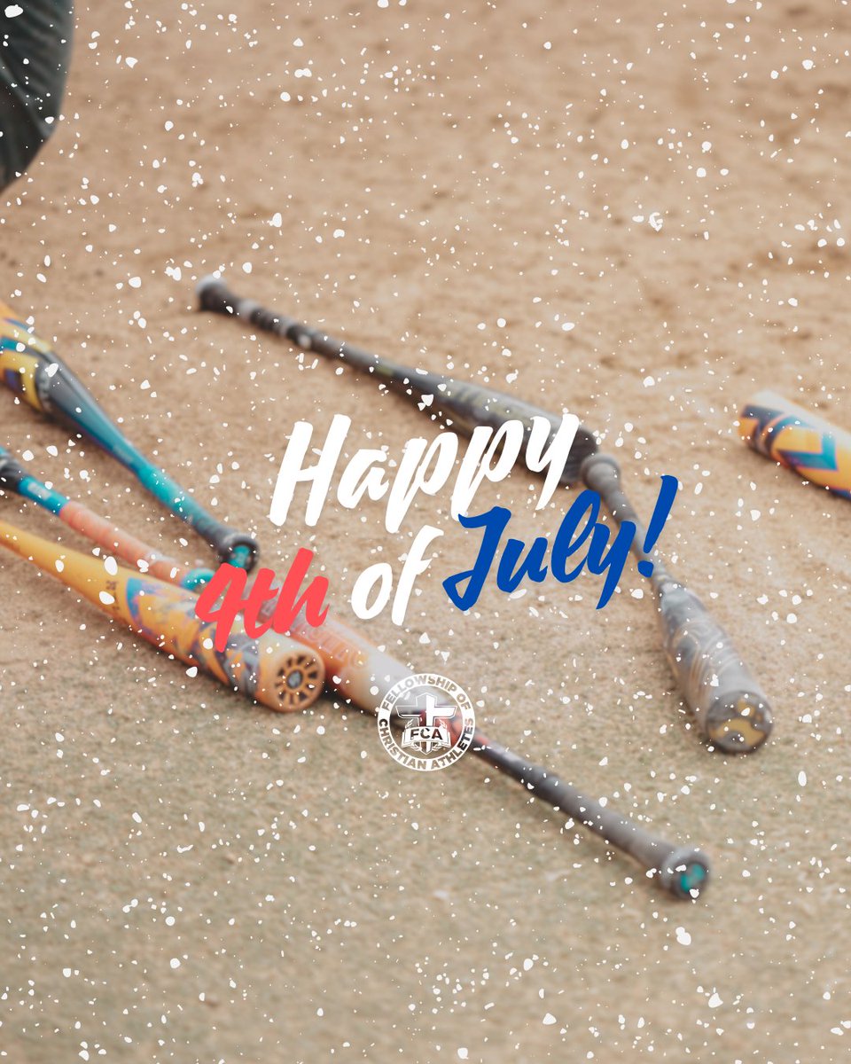 Happy Independence Day from the FCA Team! ❤️ 🤍 💙 

 #FCA #FCATeam #FourthOfJuly #FreedomInChrist #IndependenceDay
