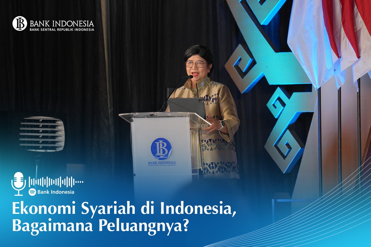 bank_indonesia's tweet photo. #SobatRupiah, ekonomi syariah bukan cuma soal halal atau haram lho, ini soal ekonomi yang inklusif, adil, dan berkelanjutan. Bahkan sejumlah negara yang populasi mayoritasnya bukan Muslim pun sudah mengadopsinya. Lantas, bagaimana target Indonesia sebagai negara dengan populasi Muslim terbesar di dunia dalam perkembangan ekonomi syariah?

Yuk, #BeriMakna simak informasi menariknya di sini https://t.co/71Y9Ta4yb9