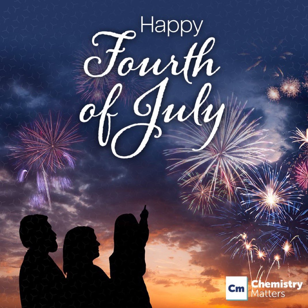 Chemistry Matters wishes you a safe and happy 4th of July!