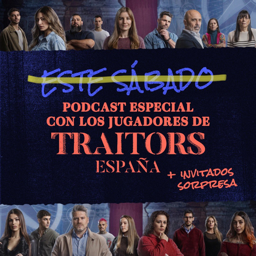 Postponemos el podcast final que teníamos previsto publicar mañana.

Queremos que esté perfecto.

Os va a encantar ❤️