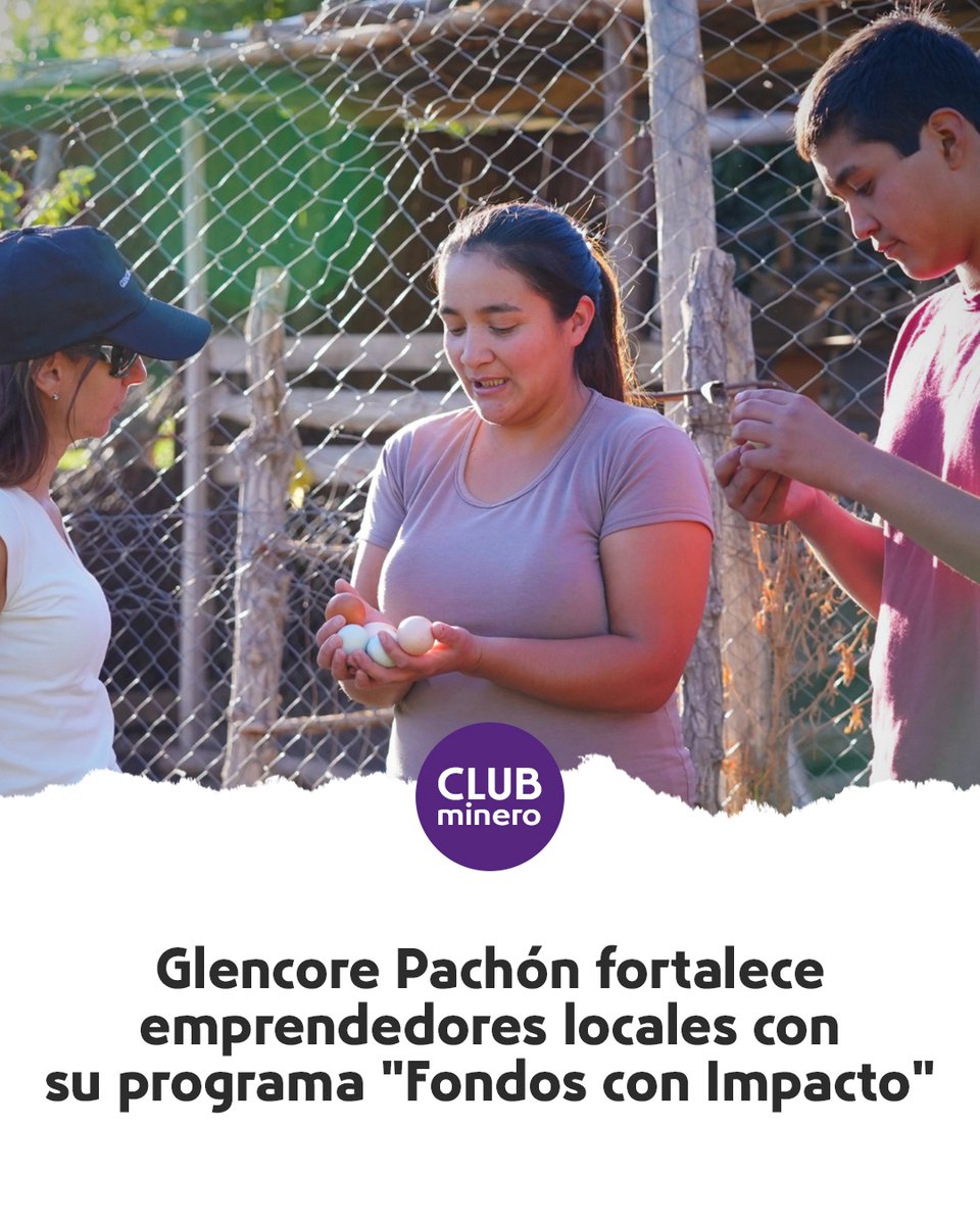miclubminero's tweet photo. 🤝 El Programa de Fondos para Emprendedores de @Glencore Pachón lleva tres años y se consolidó como un motor de innovación y desarrollo local para el departamento de #Calingasta.

🔗 https://t.co/y5BT3reDY9 https://t.co/nzSWfQBuR6