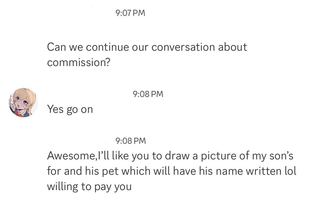 yoi_miaa's tweet photo. Bffr now 😭 ill never get scammed by you guys! Not anymore

#ArtistOnTwitter https://t.co/N6Vko12iRR
