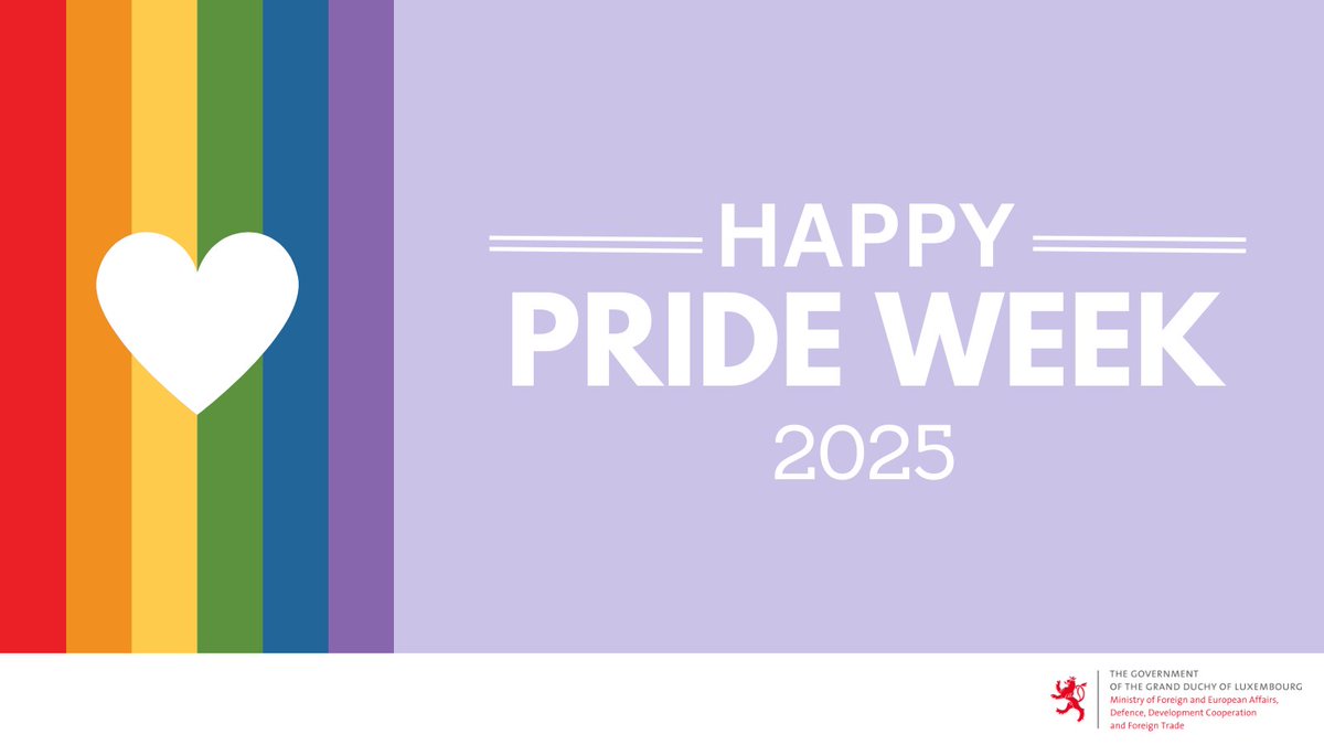 Celebrating Luxembourg Pride Week! 🇱🇺🌈
Luxembourg leads by example with strong protections for LGBTQI+ rights — from marriage equality to anti-discrimination laws.  Around the world, voices rise for love, equality &amp; justice. Let’s keep pushing forward together!🌏