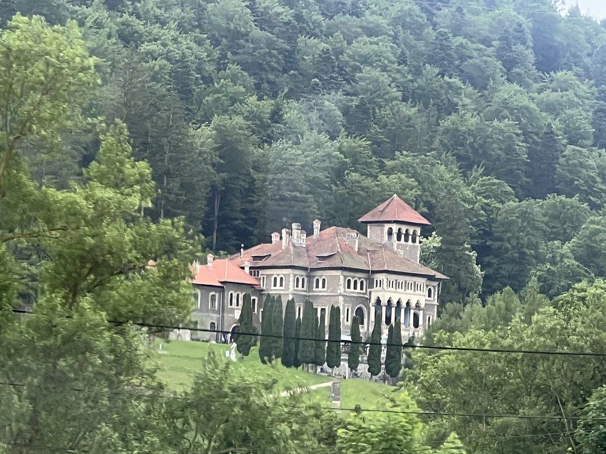 nancywyuen's tweet photo. Visited Romania for the first time and witnessed the global reach of Netflix as I passed by the castle where they film #Wednesday and saw #SquidGame everywhere. https://t.co/jC3Knj2Xfe