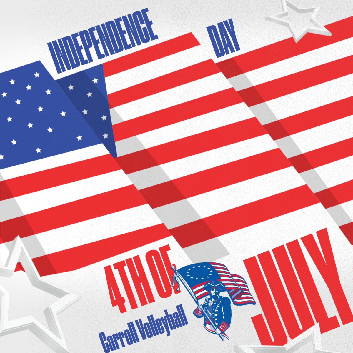 Happy 4th of July! It's a great day to be a Patriot!

<a href="/carrollpatriots/">Archbishop Carroll High School</a> @carrollathdept

#voicesringing #rollpats