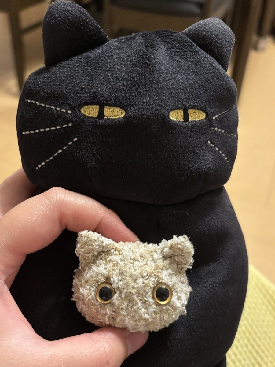 nachiyaCh's tweet image. フォロワー様からの嬉しいリクエスト?アイディアをいただきバックチャームキーホルダー用のサイズの子を作ってみています(ฅ'ω'ฅ)♡
ちまっと感伝わりますかね💭
なかなかに可愛くなりそうな予感です