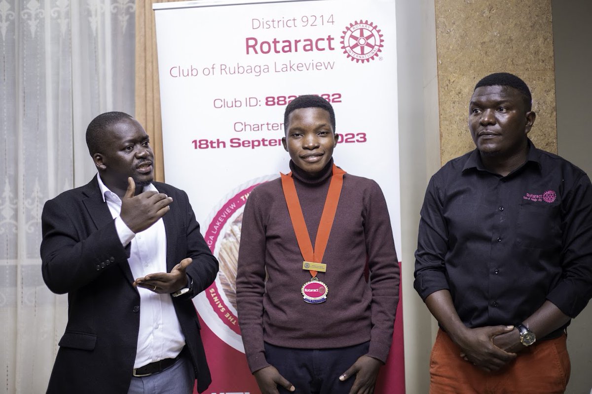 geofbusinge's tweet image. I had the honor of presiding over the peaceful handover ceremony at  @rubaga_lakeview  last evening at @jevinehotel1 . This club is sponsored by @rubagalakeview. All the best Action President @goobi_gabriel 
@rotaryd9214 @RotaractD9214 @prossy_lukwago