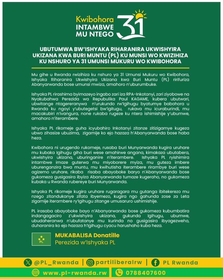 PL Rwanda tweet media