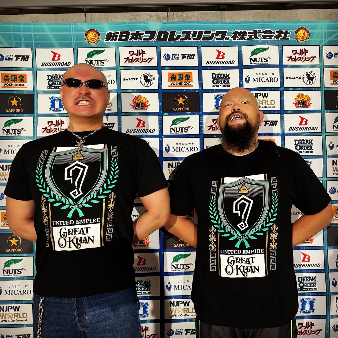 盟友であるグレート-O-カーンのセコンドへ。 試合は惜しくも敗北した