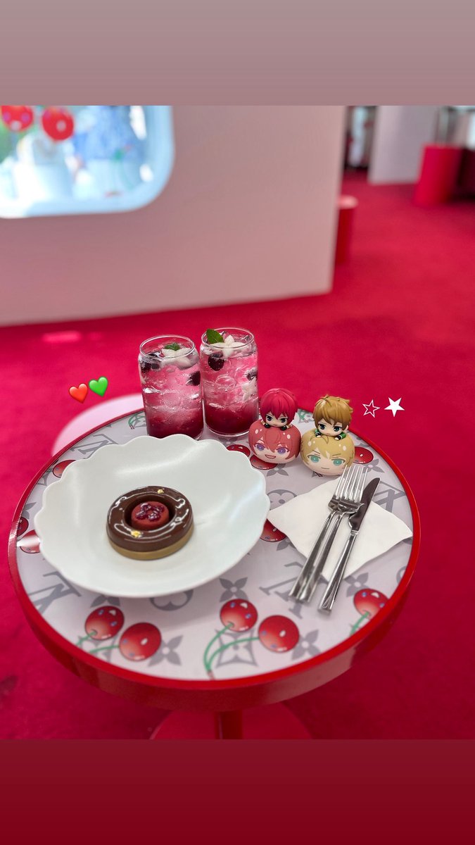 おそろい🍒🤍ྀི‼︎