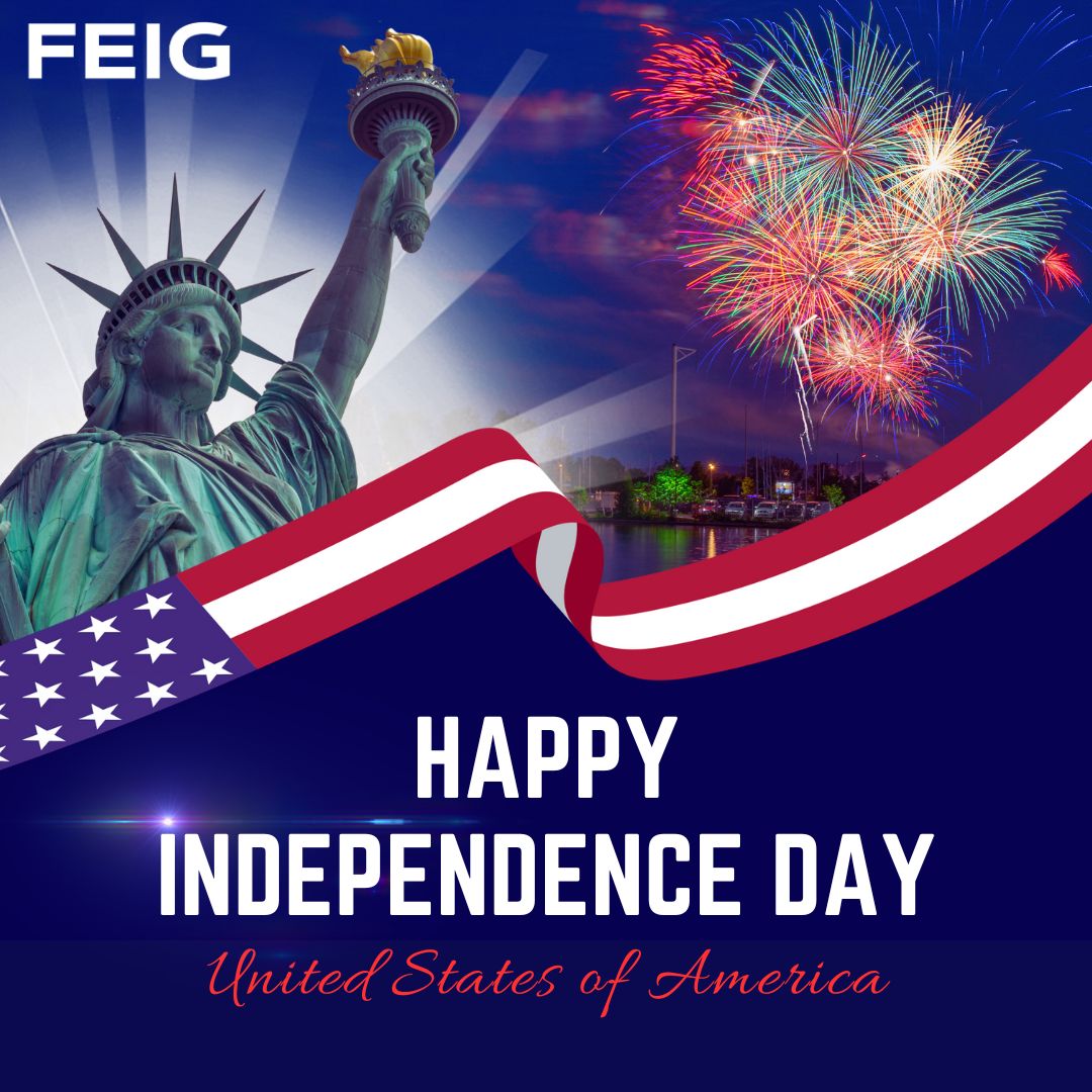 FeigElectronics's tweet image. This Independence Day, let's honor both the grand spectacle and the quiet ingenuity that keep our world connected and moving forward. Wishing you a safe and joyous celebration!

#FEIG #RFID #IndependenceDay #4thOfJuly #Innovation #FreedomThroughTechnology #UnseenConnections