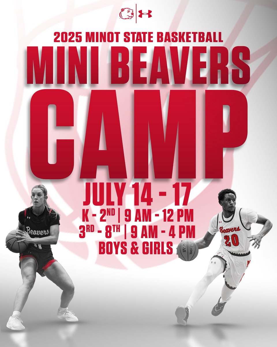 🔟 DAYS OUT ⏰ Register ASAP for our annual Mini Beaver Summer Camp! 🏀 Link below:
…ewomensbasketballcamps.totalcamps.com/shop/product/4…