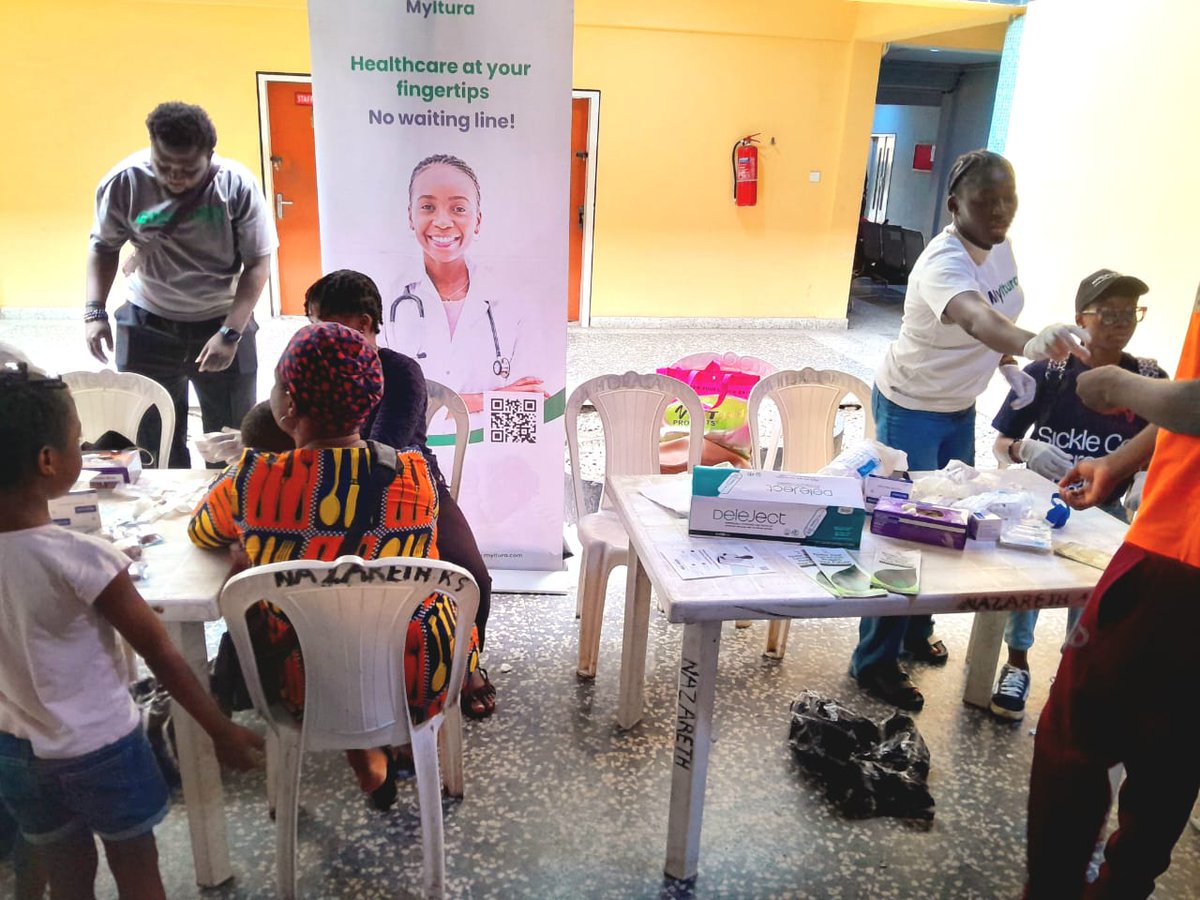 MyItura (@myitura) on Twitter photo At MyItura, we believe healthcare should meet you where you are.
Last month, we were engaged by the <a href="/NteteeFoundatn/">NteteÉ› Foundation</a>, as part of their sickle cell sensitization campaign, to provide genotype testing services for residents of the Onikan community in Lagos.
During the outreach, At MyItura, we believe healthcare should meet you where you are.
Last month, we were engaged by the <a href="/NteteeFoundatn/">NteteÉ› Foundation</a>, as part of their sickle cell sensitization campaign, to provide genotype testing services for residents of the Onikan community in Lagos.
During the outreach,