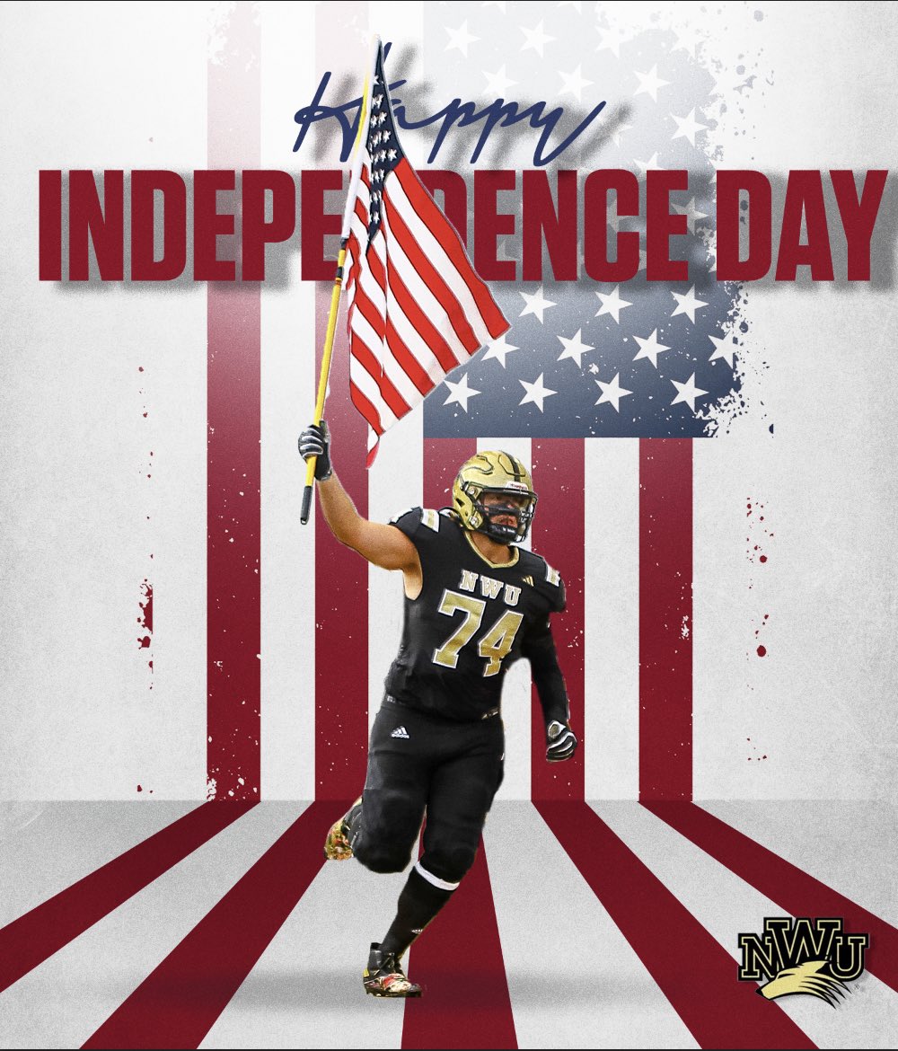 NWUFootball's tweet image. Happy Independence Day from Nebraska Wesleyan Football!
#FAITH