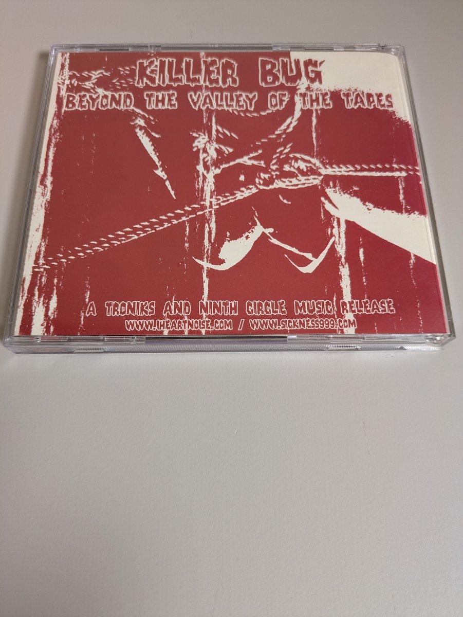 Killer Bug - Beyond The Valley Of The Tapes 

Troniks - TRO-155
Ninth Circle Music - NC052005 

#KillerBug 
#Industrial #Experimental 
#IndustrialNoise #Electro 
#Noise #harshnoise 
#ハーシュノイズ #Electronic