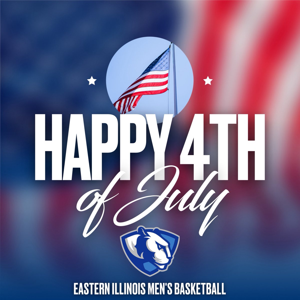 eiubasketball's tweet image. Wishing everyone a happy 4th of July! 🎆
#TEAMTOGETHER #EIUMBB
