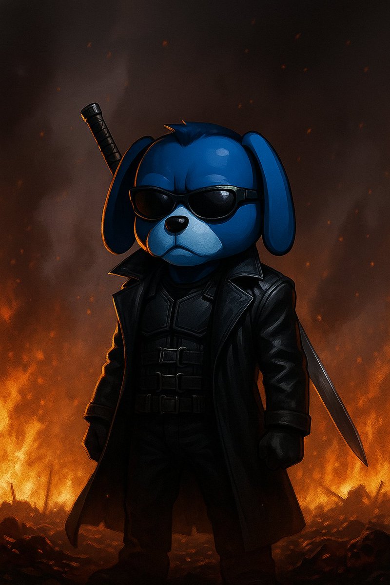 mafusaildadas's tweet photo. @MemesOnBase_ @degentokenbase @Toshi_base @KeyboardCatBase @bamboobase @MrMigglesOnBase @CrappyBirdBase @fartcoinbase #Sato is Blade now — the night’s reckoning. Sword drawn. Enemies fall. Justice rises. #Sato #BladeMode #HeroUnleashed #DarkAvenger"
@Satothedog 1000x https://t.co/D67xgfK5Mi