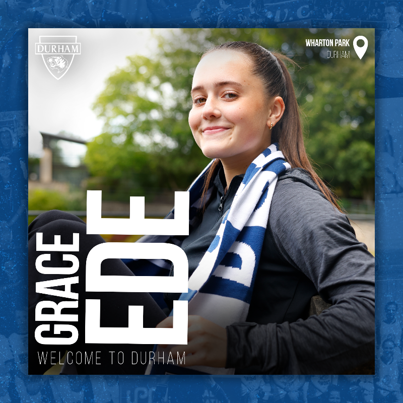 DurhamWFC's tweet photo. We're delighted to confirm the signing of England youth international Grace Ede! 🤝

Full story 👇