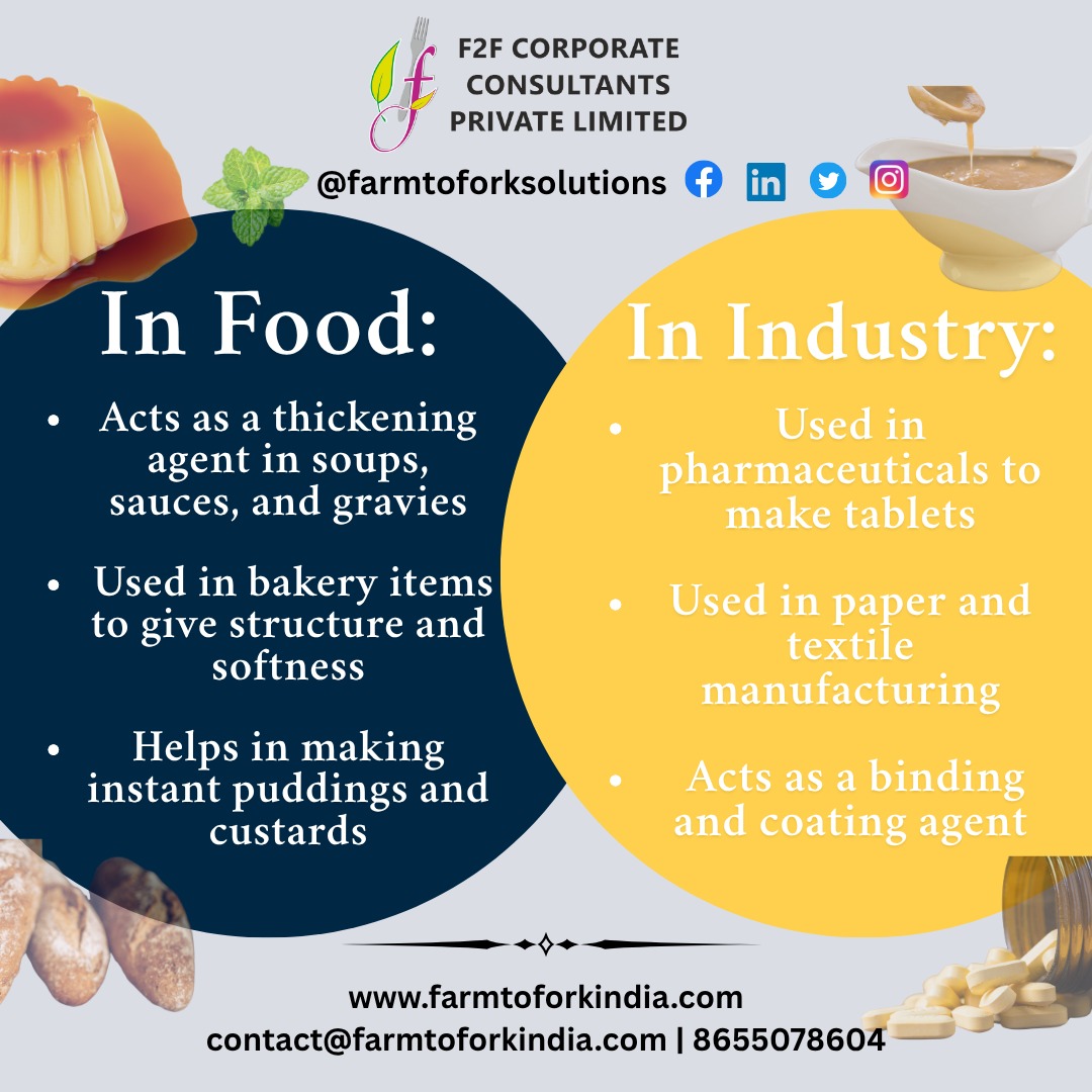 FarmtoForkSolu1's tweet photo. Maize starch magic! 🌽✨ Did you know it's used in food, textiles, and even pharmaceuticals? 🤔 From thickening agents to biodegradable plastics, maize starch is a versatile wonder! 🌟 #MaizeStarch #Sustainability #Innovation https://t.co/p7ZQy4kSbk
