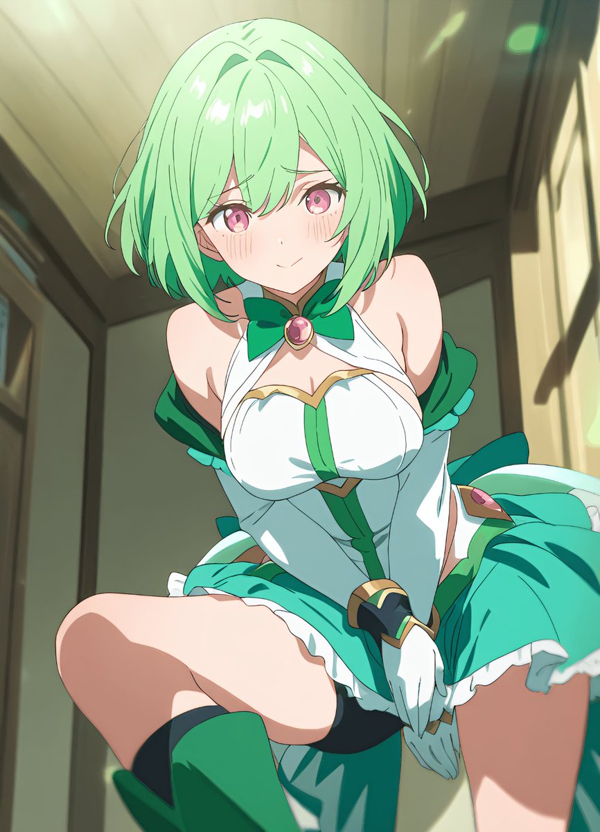 juox00's tweet photo. Green Magical Girl.
#AIart #AIイラスト︎ #AkumaAI #魔法少女 https://t.co/5xj0AMk1l5