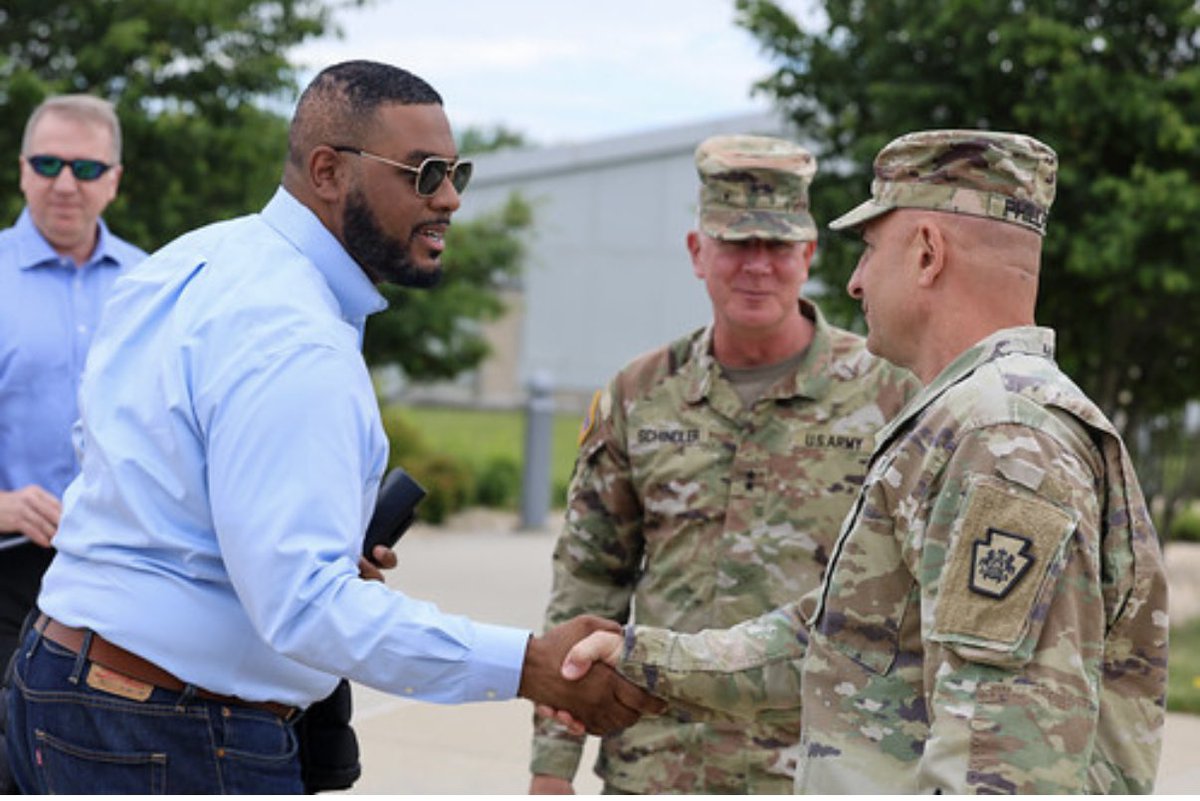 AustinDavisPA's tweet image. Happy 4th of July, Pennsylvania! Today we celebrate our freedom and resilience. 🇺🇸🇺🇸🇺🇸

A heartfelt thank you to all the brave men and women in our military who fight for and protect our freedom.