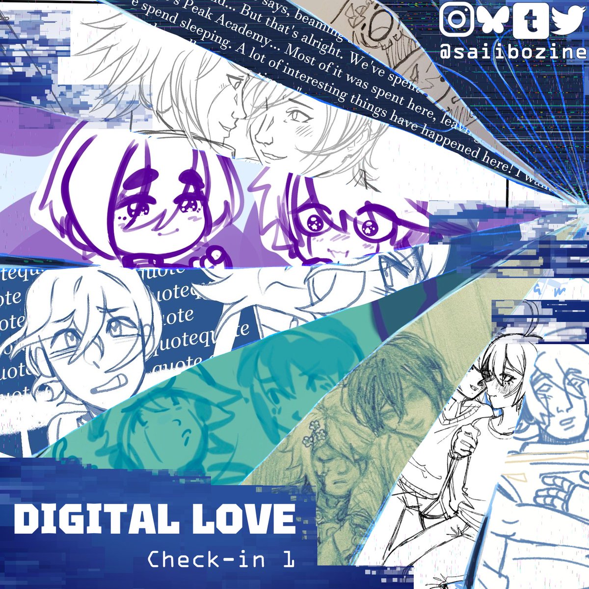🔎 Digital Love: A Saiibo Zine - Check-In #1 ⚙

🔥 The creation phase is going very well! Have a sneak peek of what our artists have been working on!  

⚠️ We’ll keep you updated with more spotlights and sneak peeks. 

ℹ️ Follow us and sign up to stay tuned on future updates!