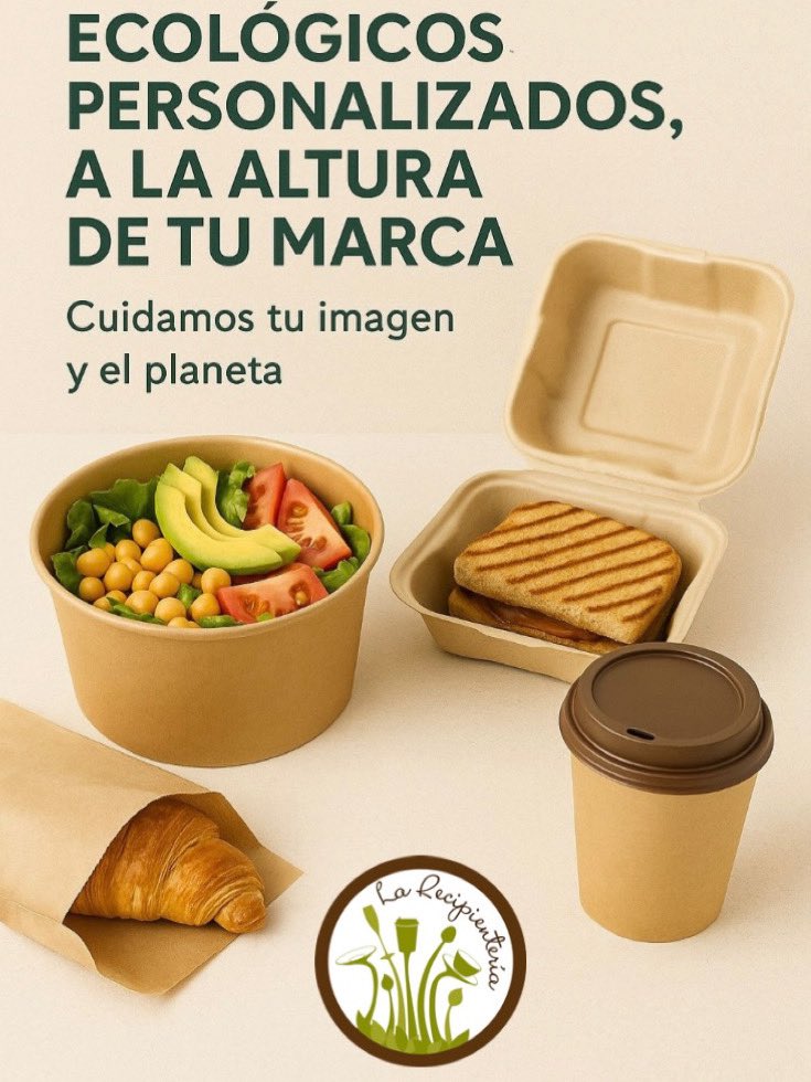 larecipienteria's tweet photo. 🌿Empaques ecológicos que hablan bien de tu marca 🌿
Cuida el planeta sin perder estilo 🍃
Personaliza tus empaques biodegradables y lleva tu marca al siguiente nivel 🌎💚
👉 Escríbenos y diseñemos juntos tu empaque perfecto ✨
#EmpaquesEcológicos #MarcaConPropósito https://t.co/qKvNe3tVZL