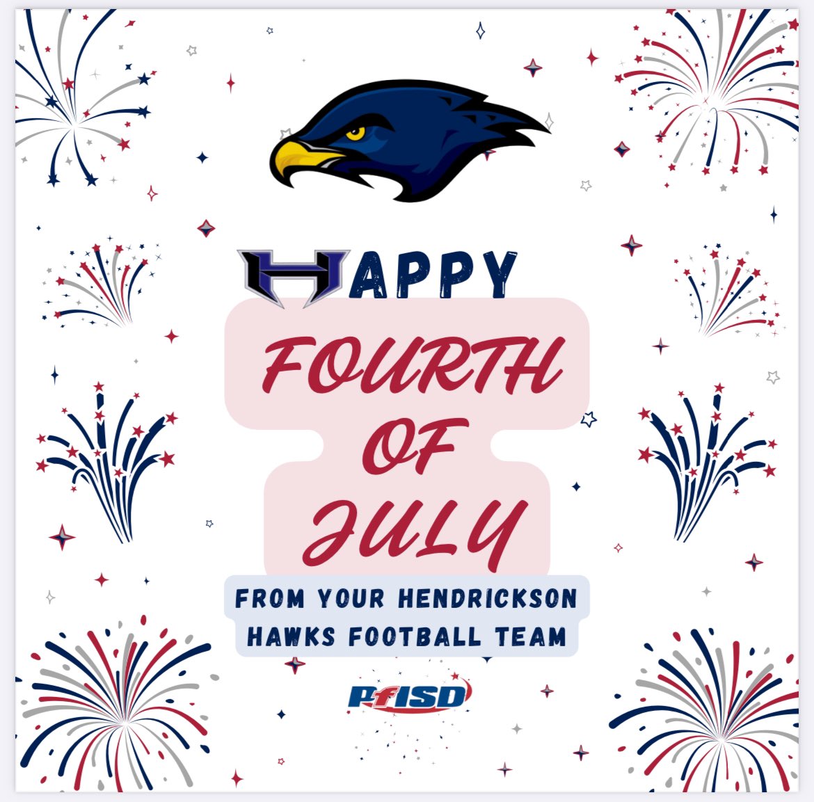 Happy Independence Day!!  Be safe and enjoy the day!