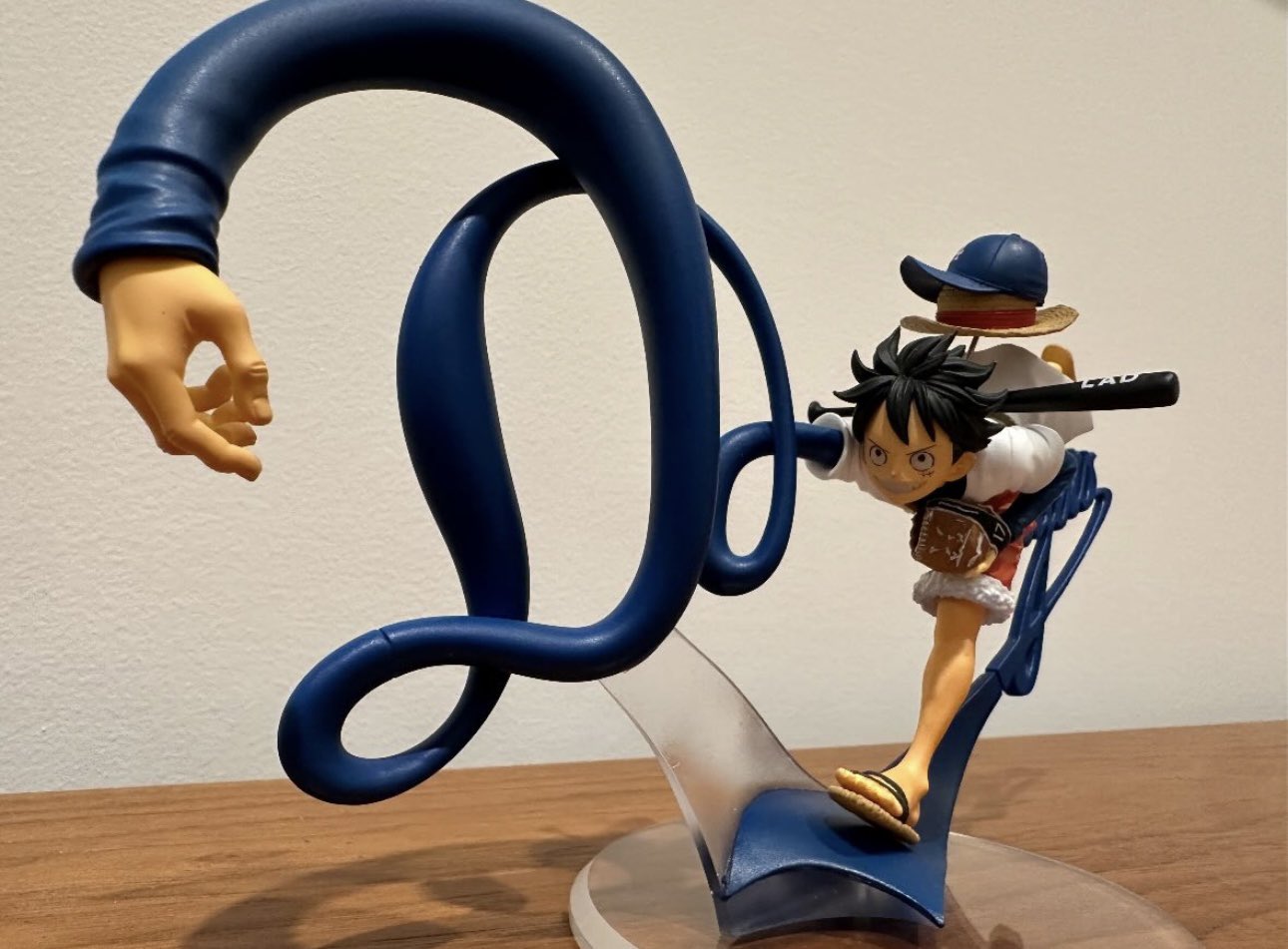 【激レア】Dodgers コラボ　Monkey.D.Luffy DODGERS X ONE PIECE COLLAB PROMO CARD MONKEY D. LUFFY 07/03