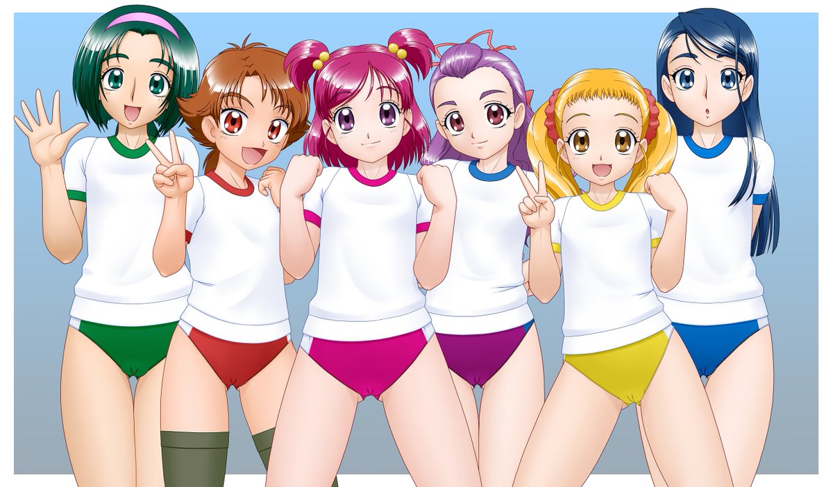 #見た人もなにか無言でブルマ女子をあげる 