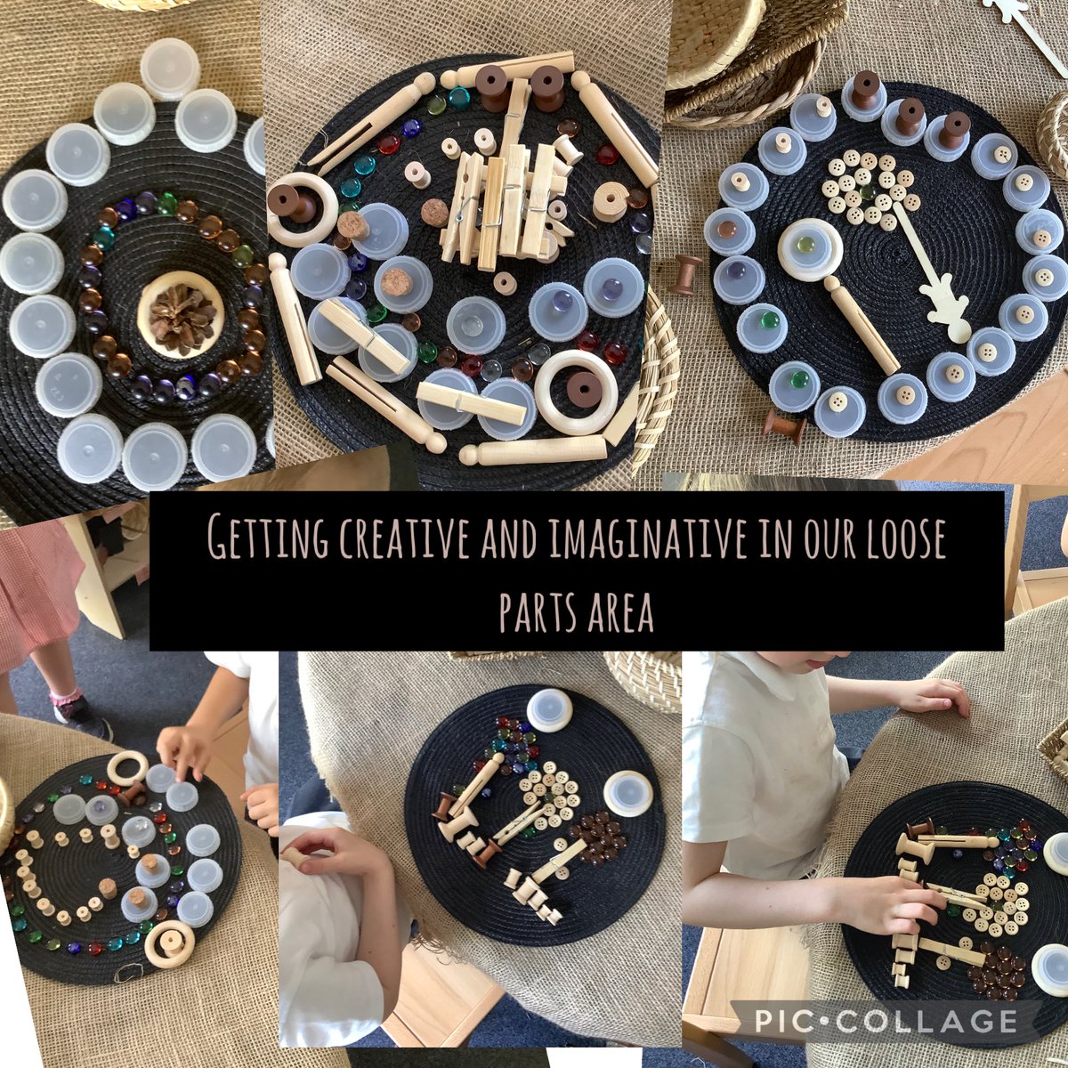 The children have loved exploring the loose parts area today independently, creating time portals, flower gardens, a rainbow city and more, using their wonderful imaginations <a href="/garntegprimary/">Garnteg Primary</a> <a href="/Miss_Mitchell20/">Miss.Mitchell</a> <a href="/MissBones90/">Miss Bones</a>