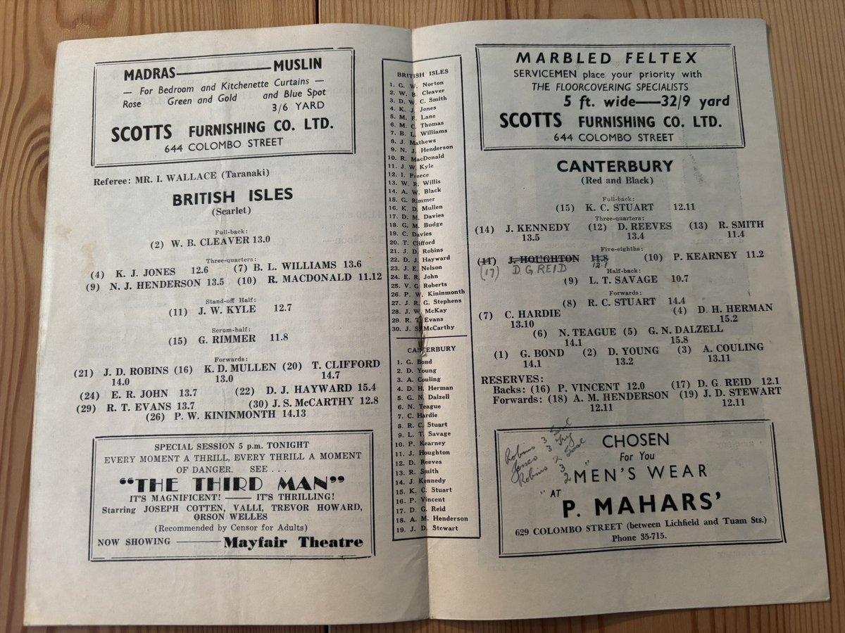 Canterbury v British Lions 1950

<a href="/crusadersrugby/">Crusaders</a> <a href="/lionsofficial/">British & Irish Lions</a> <a href="/AllBlacks/">All Blacks</a>