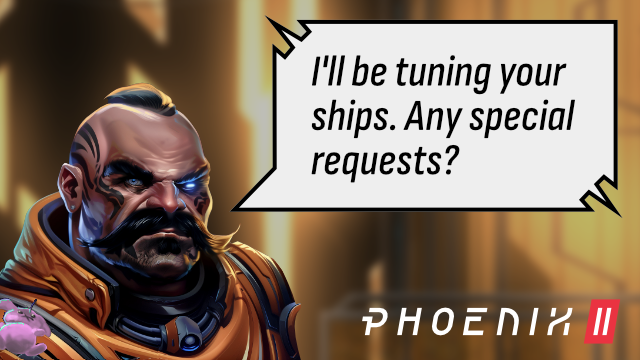 We're working on a HUGE update for Phoenix 2 that includes new features as well as a lot of balancing. 

We are still a long way from finishing it, so what ship or ability do you think should go 📈?