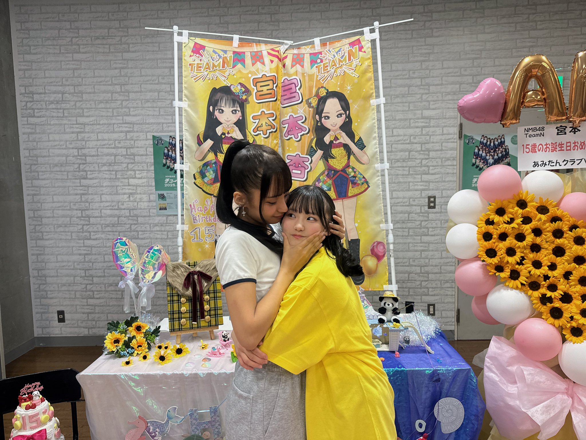 NMB48 宮本杏海 サイン入り生写真 NMB48 宮本杏海 直筆生写真 個別