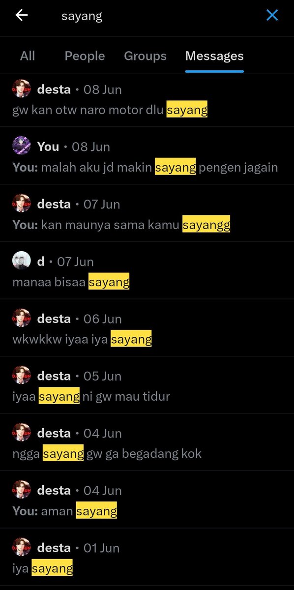 libylibb's tweet image. isinya desta kecintaan sama gua jir😏