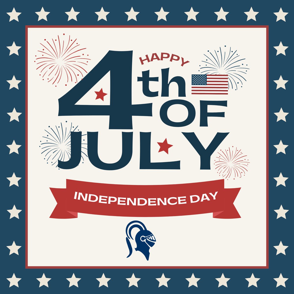 EHSSports's tweet image. Wishing Knight Nation a safe and happy Independence Day! #KnightsStandOut