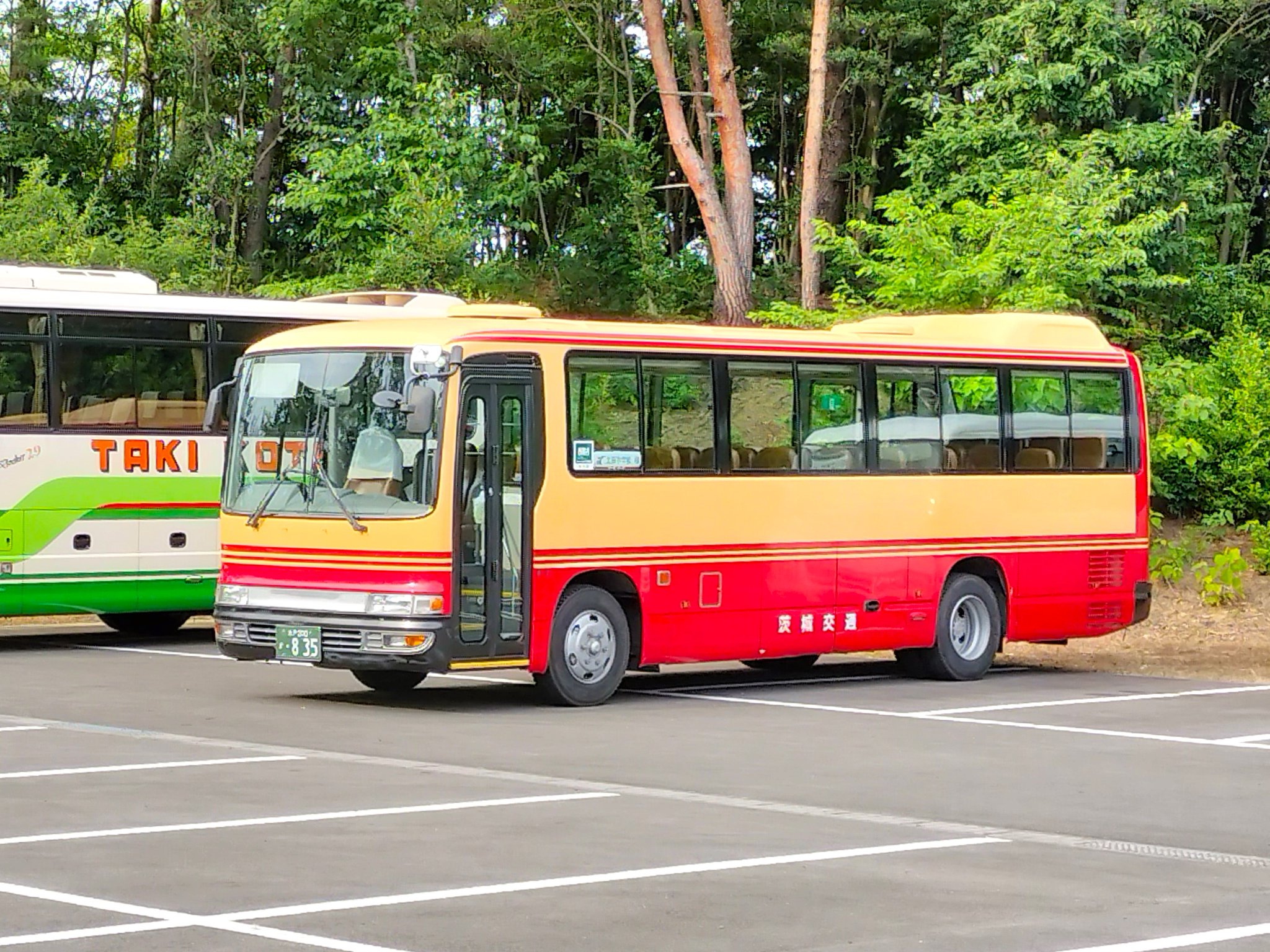 木製 大型バス バスフォーラム鹿児島／鹿児島230い・115