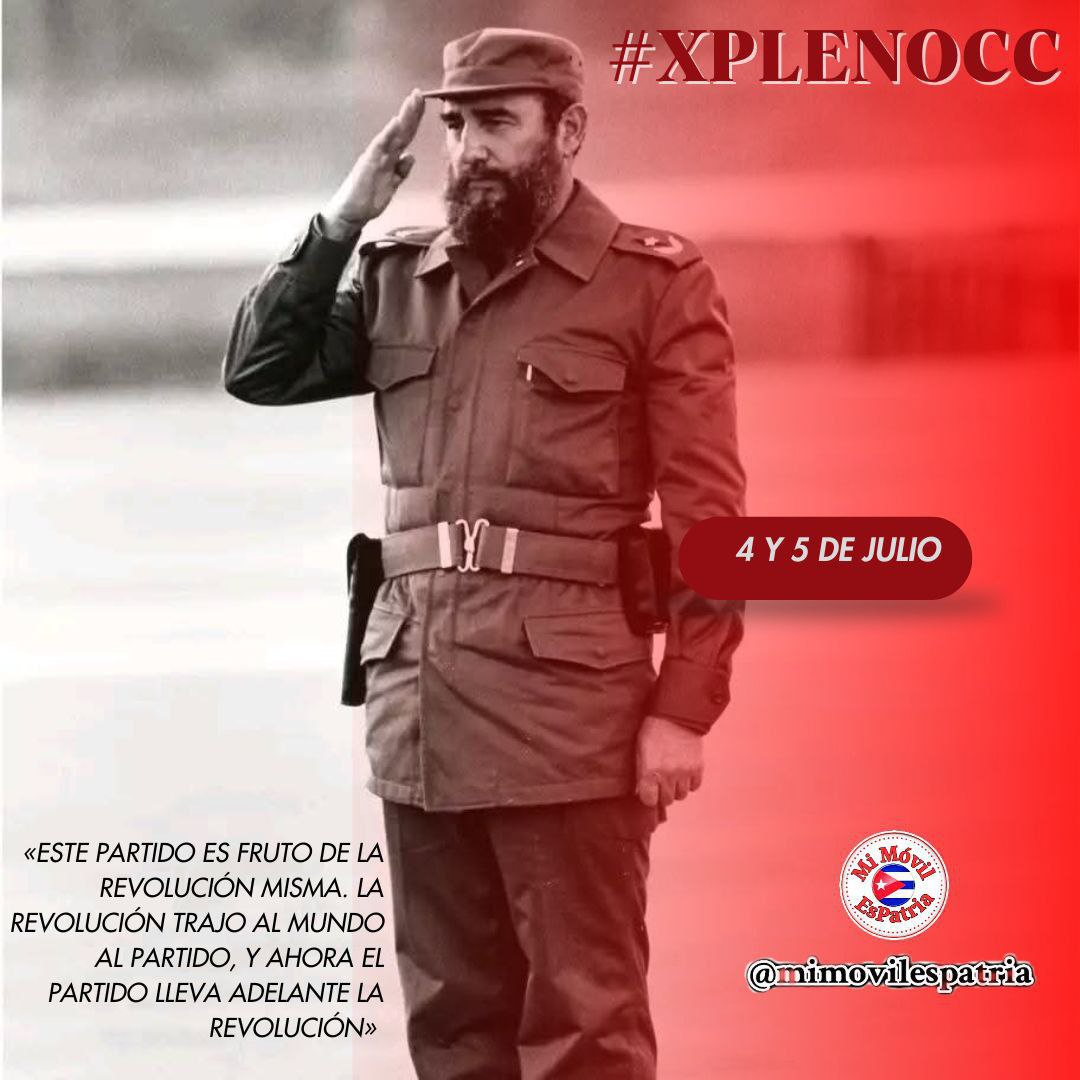 En medio del complejo escenario que enfrenta el país, el <a href="/PartidoPCC/">Partido Comunista de Cuba</a> convoca a su #XPlenoCC, para los días 4 y 5 de julio, donde se analizarán temas vitales de la economía y de la sociedad cubanas, que impactan directamente en la población #Cuba