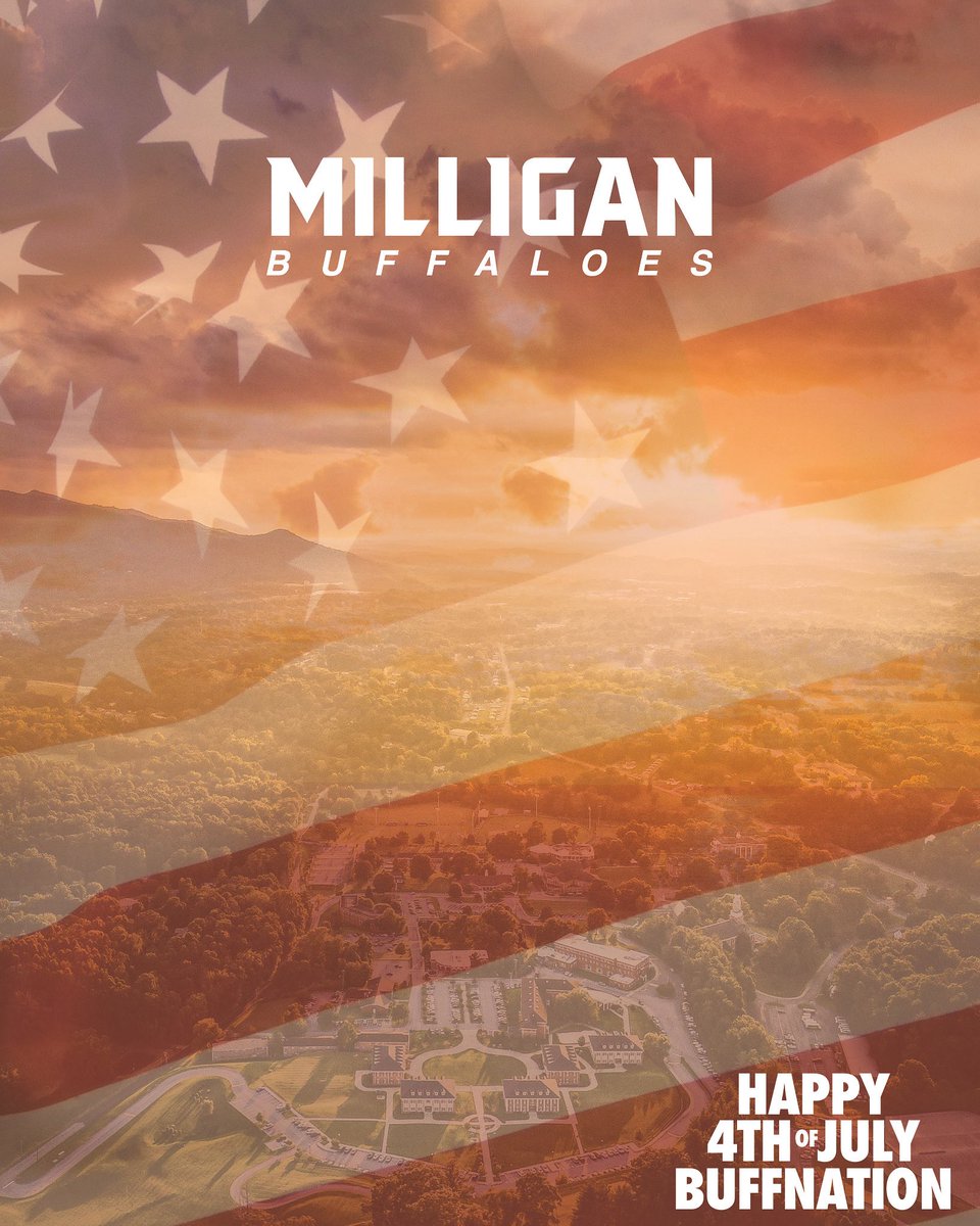 MilliganBuffs's tweet image. United by sport, driven by freedom. Happy Independence Day from Milligan Athletics 🇺🇸
#buffnation 🦬