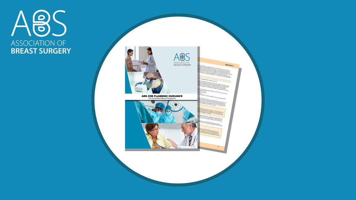 Have you read the ABS Job Planning Guidance for Consultant Breast Surgeons? It offers clear, practical advice to ensure that job plans are well-supported and appropriately funded. Access the guidance here: buff.ly/z4tHztY