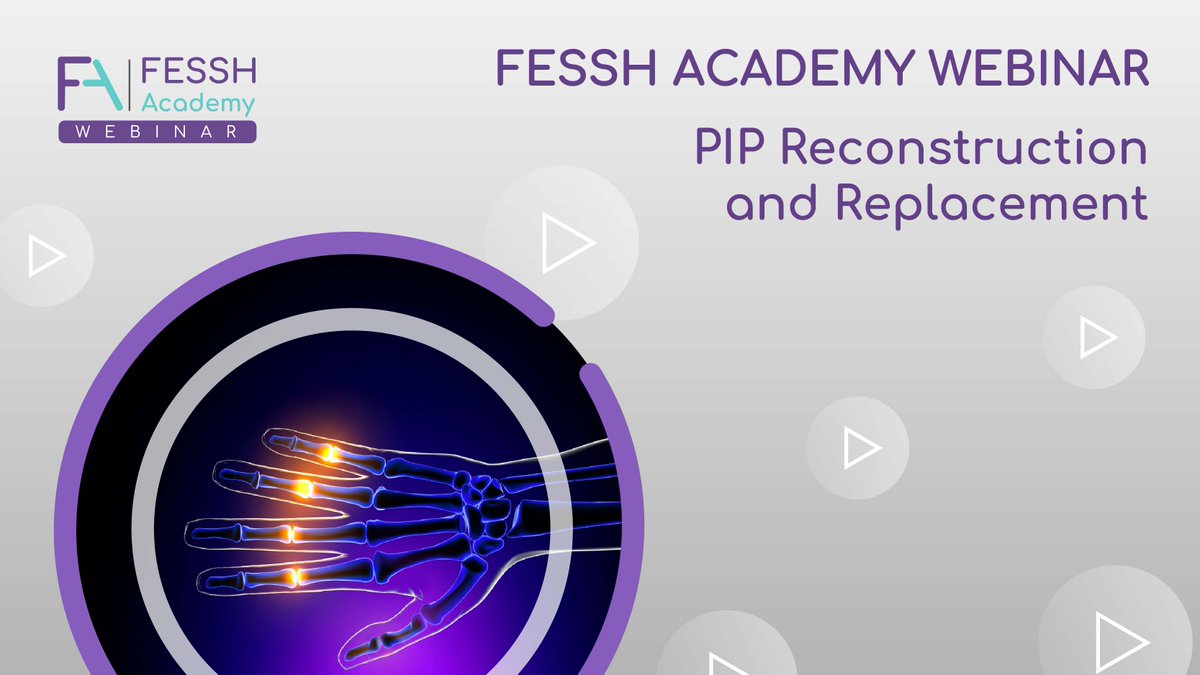 New Month, New Opportunity to Learn! 📚
Join us for an insightful webinar on PIP Reconstruction &amp; Replacement hosted by Switzerland!
us02web.zoom.us/webinar/regist…