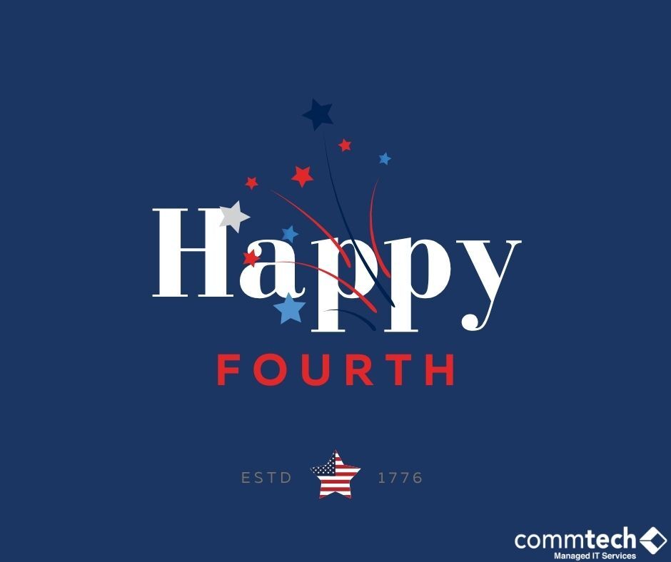 CommTechIT's tweet image. Happy 4th of July! 🇺🇸