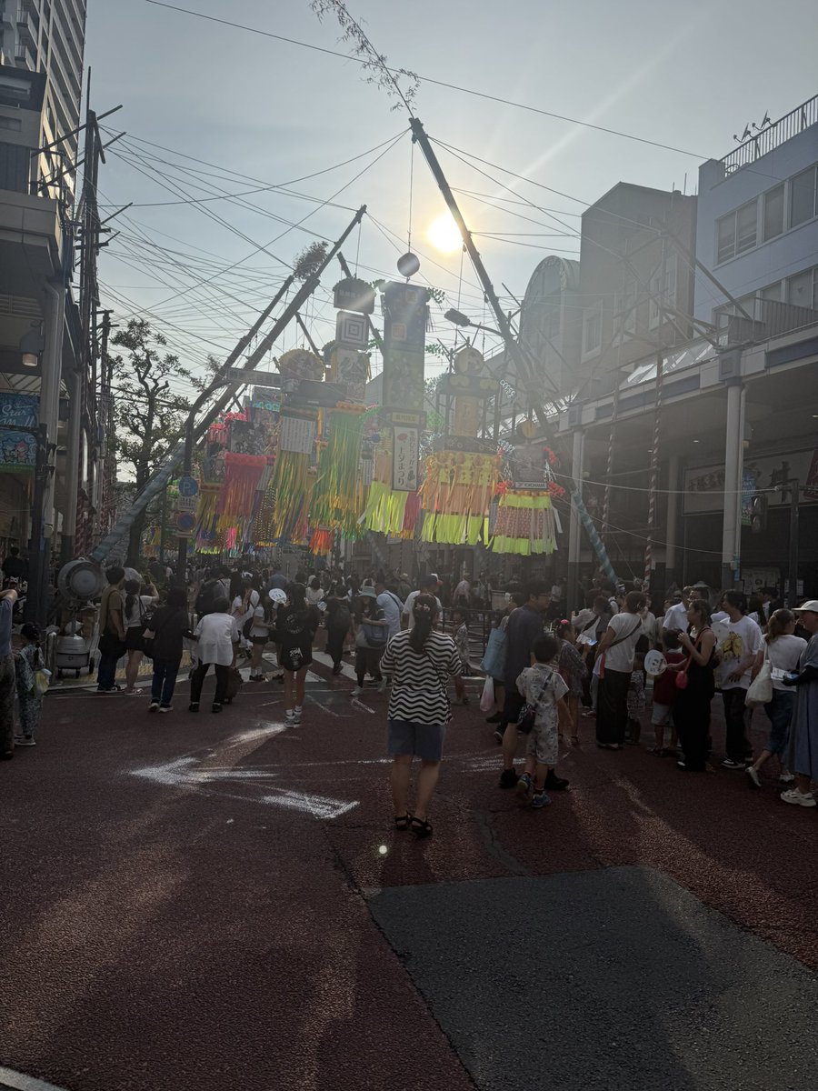 Infinity101430's tweet image. 平塚七夕祭り😁