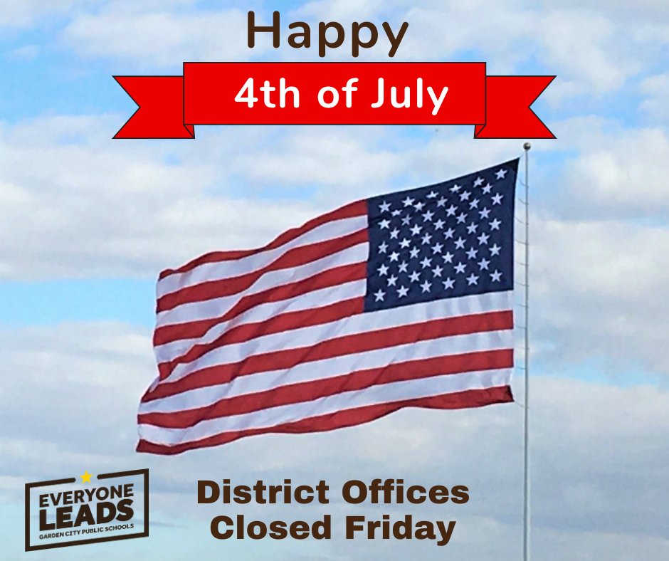 Happy 4th of July!
District Offices Closed Friday. 
The district will resume regular business hours on Monday, July 7, 2025.