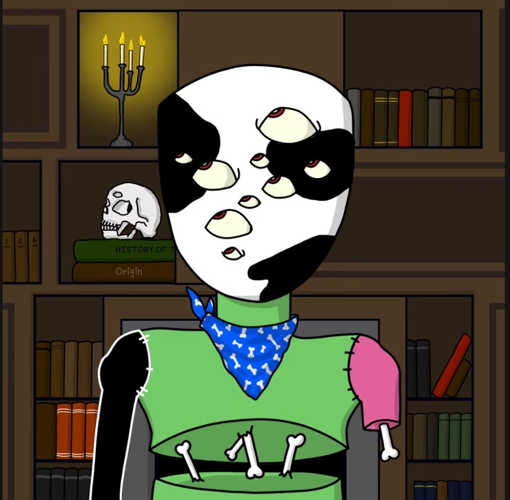 Landed this legendary 8 eyed learner (&amp; rowe). I wanted to take the time to shout out <a href="/Chumwizards/">Chumwizards</a> for the gift. This is the 2nd tweak in my crew. 
An A+ community. 😃 I now owe the space another photo offering on the day. I'll get that up before the boomsticks start tonight. 📸