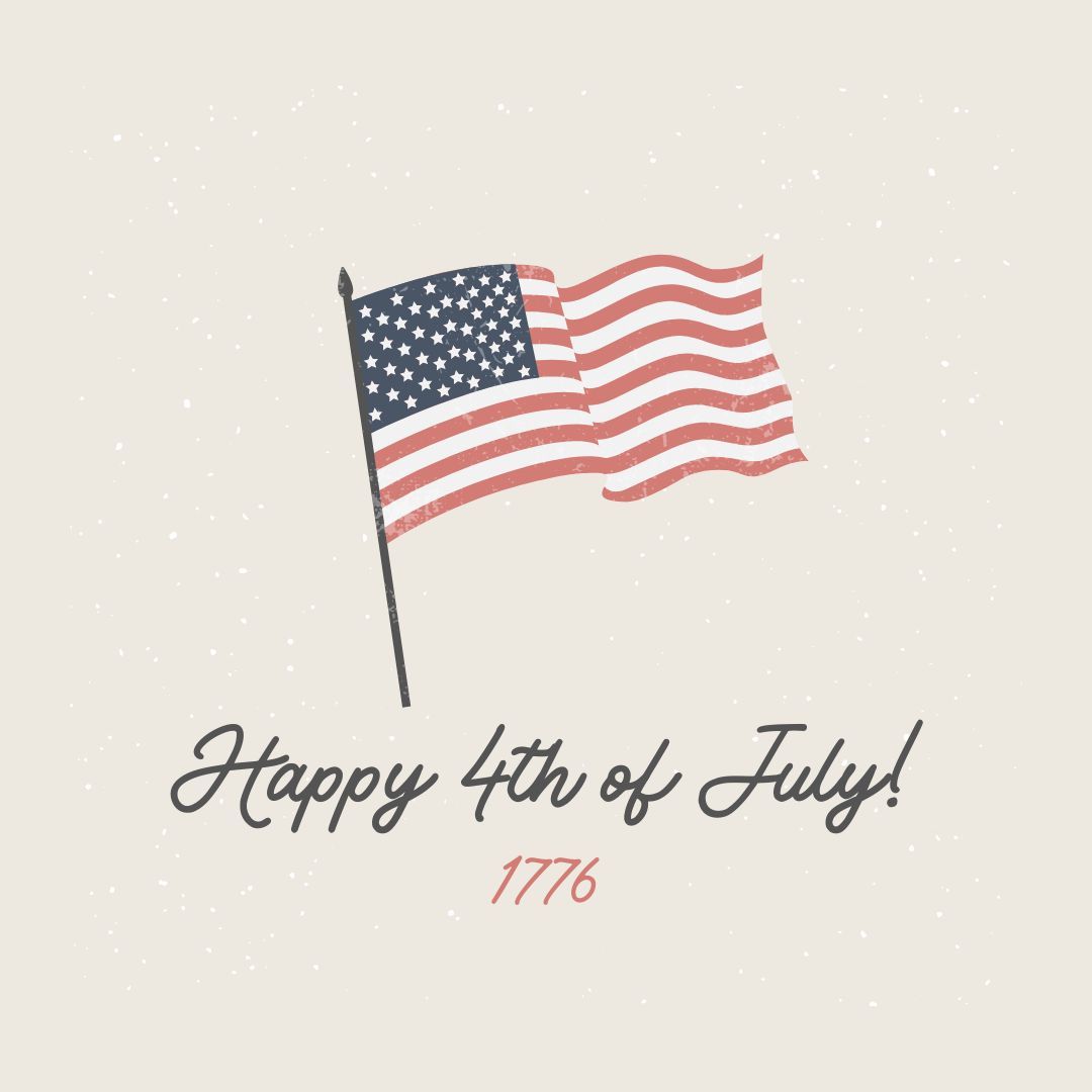 Wishing all of our Christian Academy families a happy and safe 4th of July! 🎆 🇺🇸