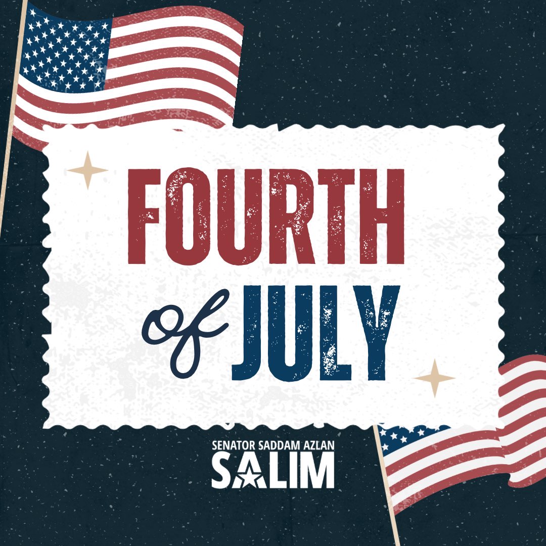 Our nation's birthday is a reminder of what it means to be an American, all that our forefathers sacrificed to make this a free country, and the work we still must do to realize our nation's full potential. Happy 4th of July! #4thofJuly