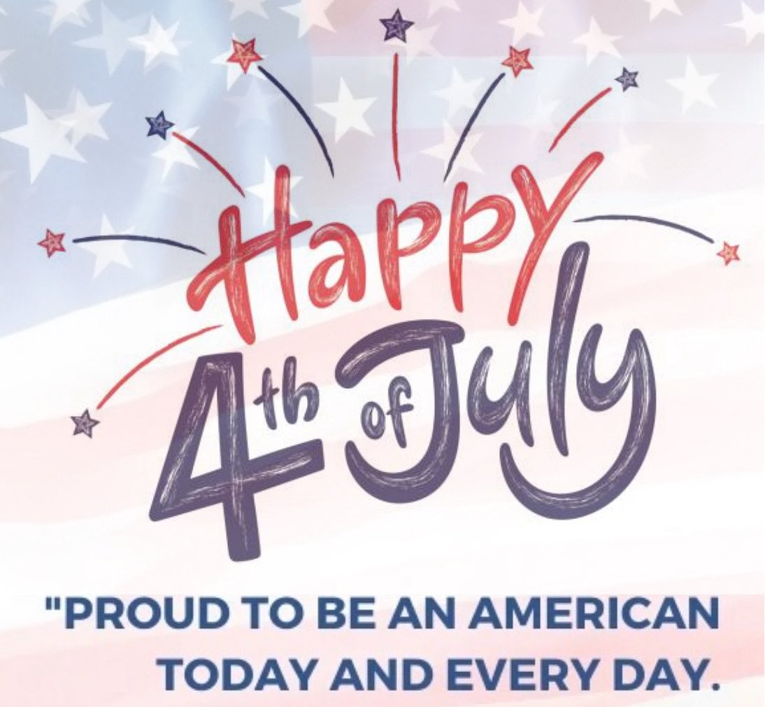 Hope you and the family have a GREAT holiday weekend !!! 
❤️🤍💙