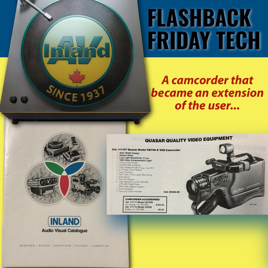 InlandAVWpg's tweet image. As we celebrate this week… nothing says “patriotism” like capturing a fireworks display on your camcorder. #FlashbackFriday is a nod to the past that brought us to the great tech of today! #vintagetechnology #vintagetech #vintage #technology #flashbackfridaytech