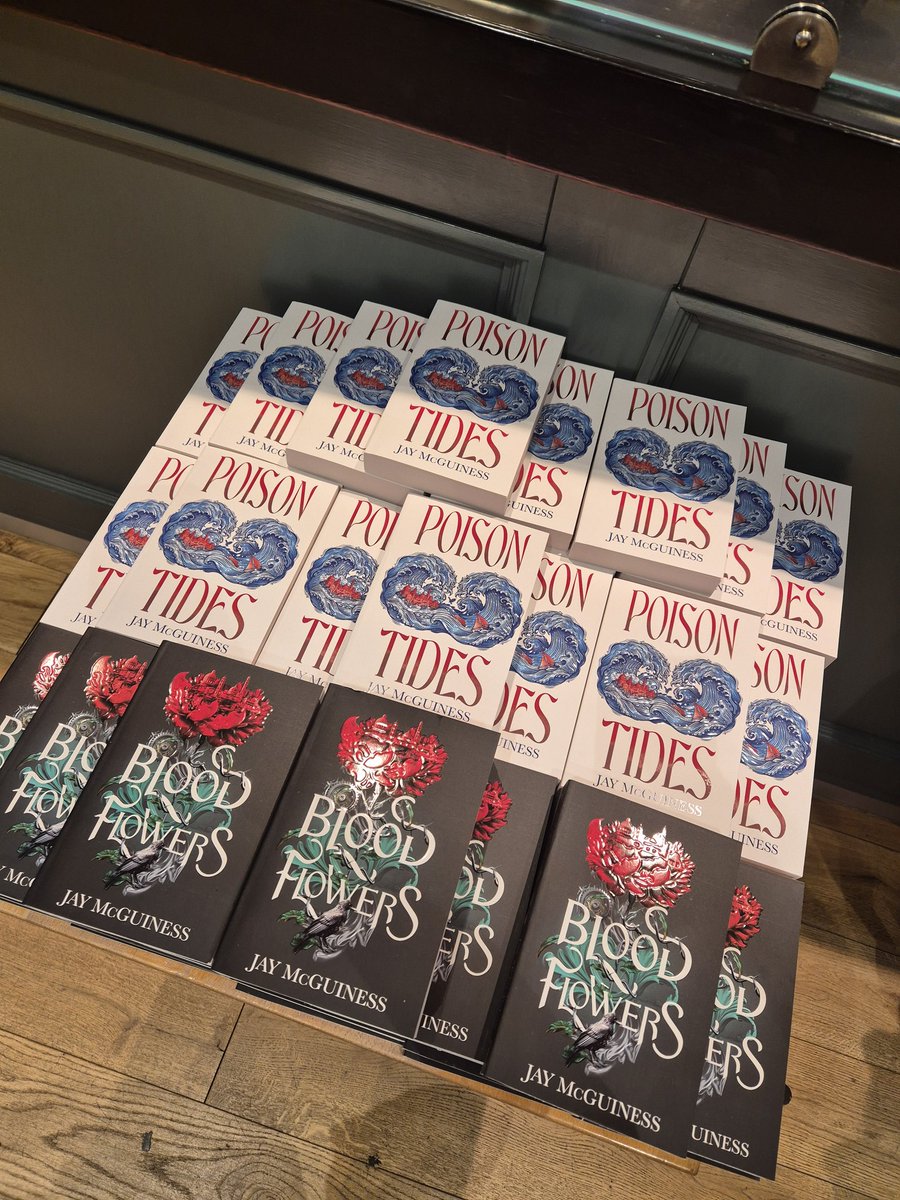 Catch <a href="/JayMcGuiness/">Jay McGuiness</a> talking all things #PoisonTides in Nottingham Waterstones later today! But for now, enjoy some of our photos from yesterday's event in Manchester 🥰🥰